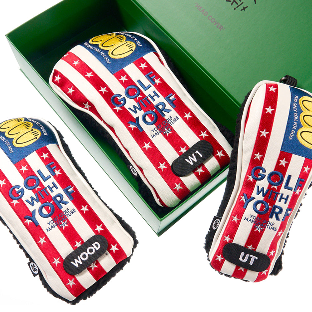 YORF FLAG HEAD COVER DRIVER