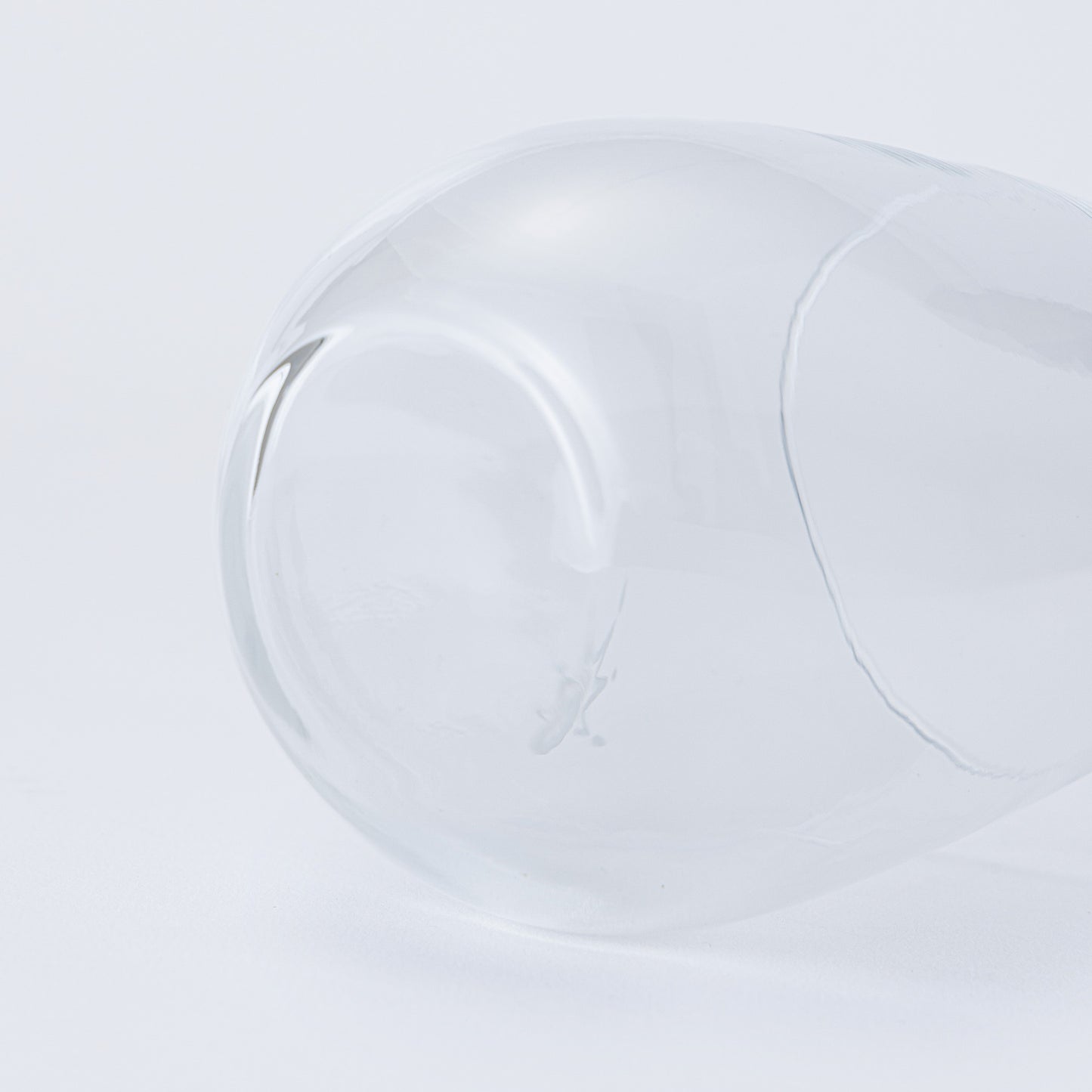 PEACE CROWN STEMLESS WINE GLASS
