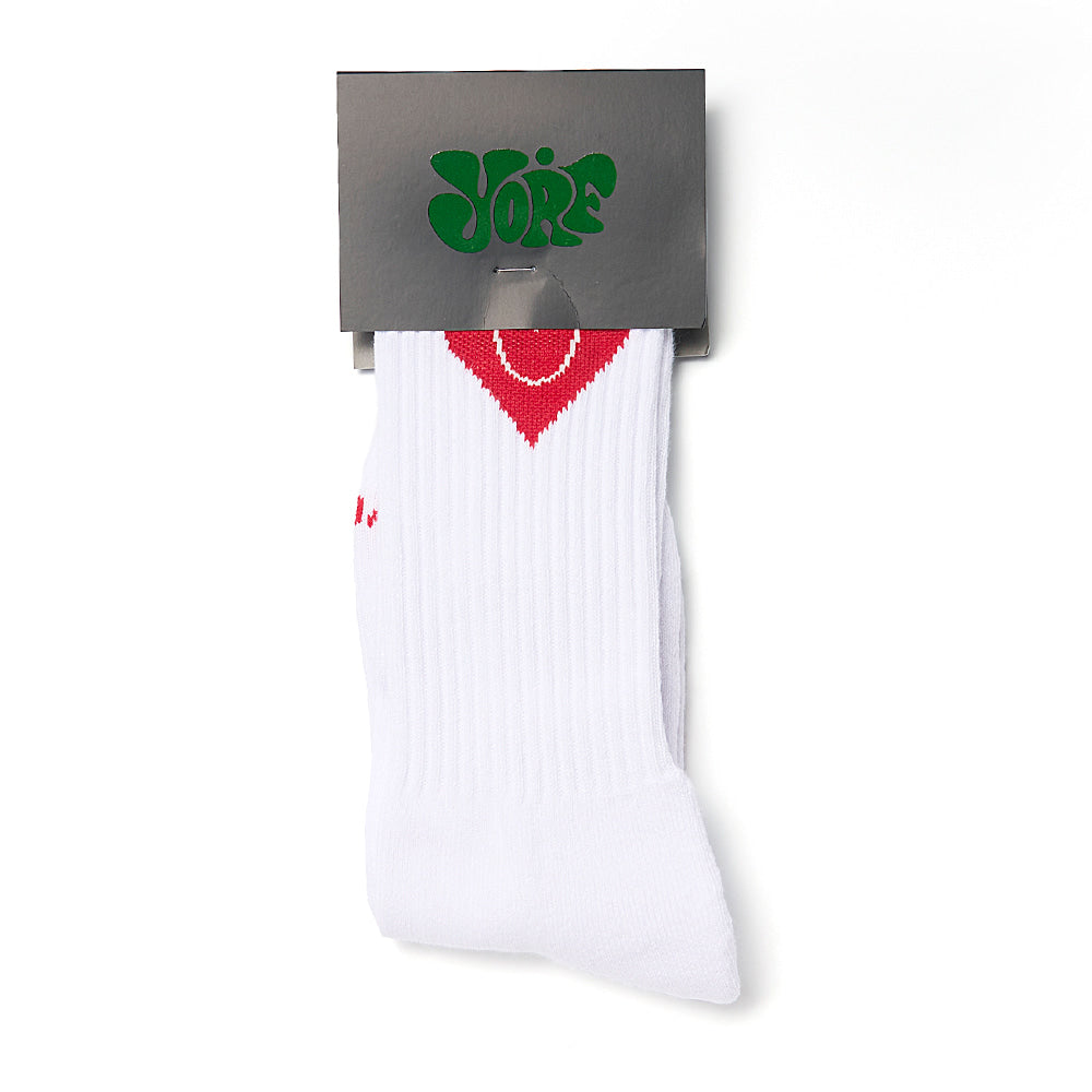 YORF HEART FIELD SOCKS