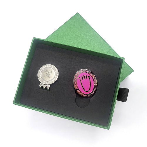 YORF BALL MARKER LEGACY SMILE PINK