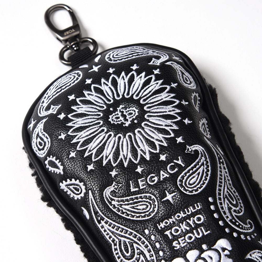 YORF PAISLEY BLACK HEAD COVER UTILITY