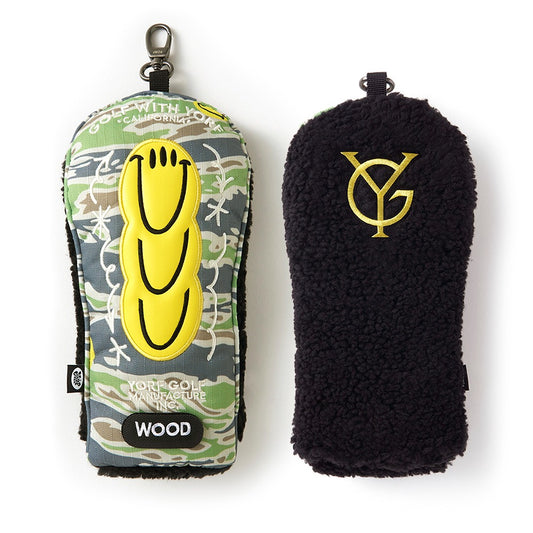 YORF HEAD COVER TCAMO WOOD