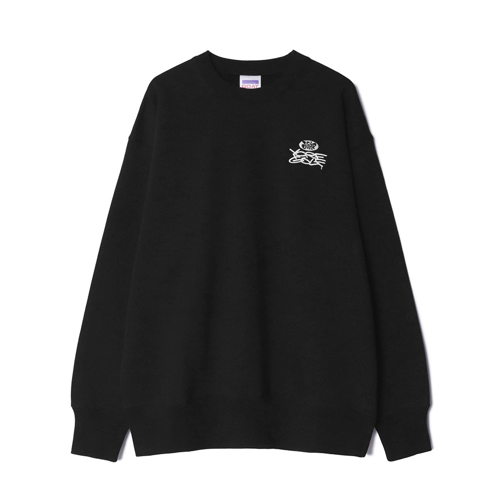 [GOAT別注]YORF LOGO CREW NECK SWEAT