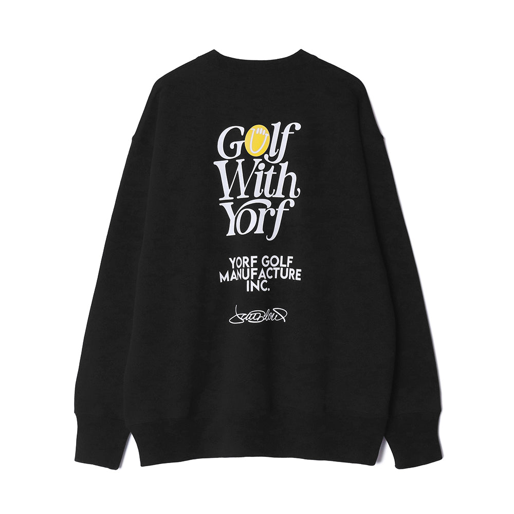 [GOAT別注]YORF LOGO CREW NECK SWEAT