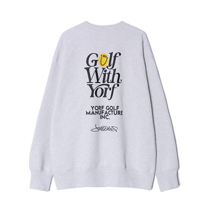 [GOAT別注]YORF LOGO CREW NECK SWEAT