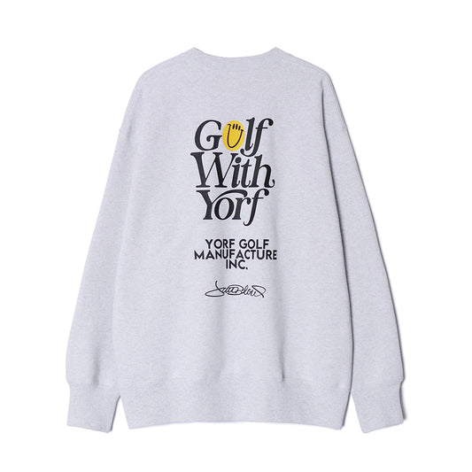 [GOAT別注]YORF LOGO CREW NECK SWEAT