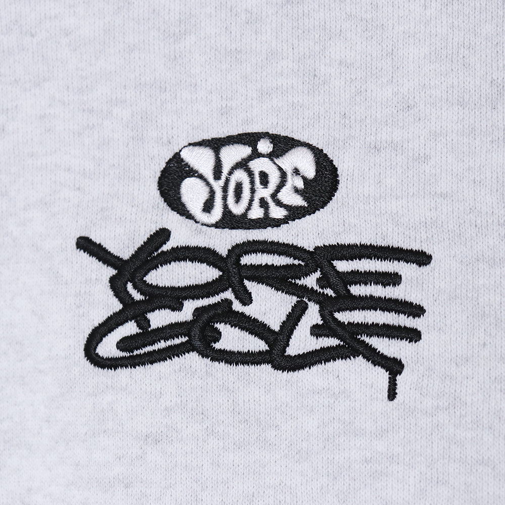 [GOAT別注]YORF LOGO CREW NECK SWEAT
