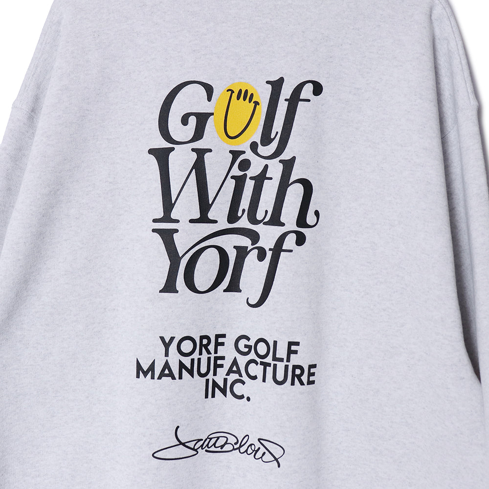 [GOAT別注]YORF LOGO CREW NECK SWEAT