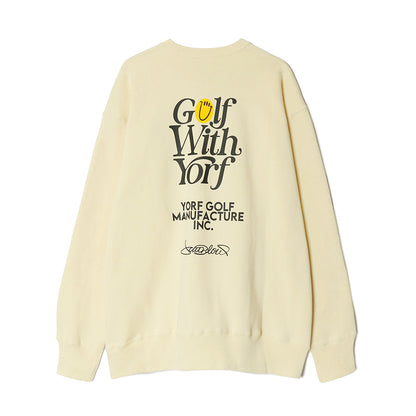 [GOAT別注]YORF LOGO CREW NECK SWEAT