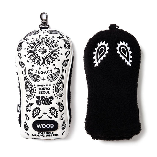 YORF PAISLEY WHITE HEAD COVER WOOD