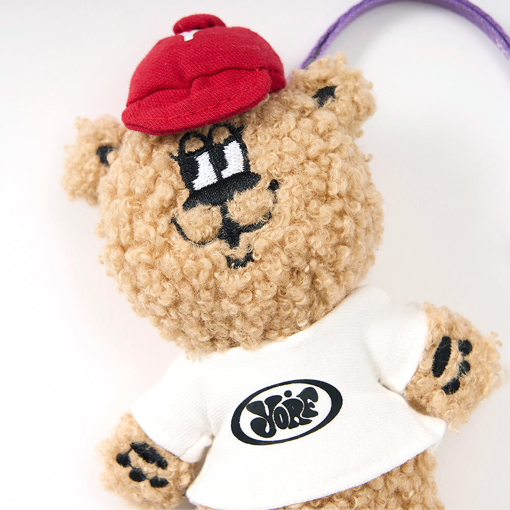 YORF CHARM BEAR BROWN