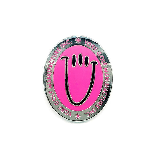 YORF BALL MARKER LEGACY SMILE PINK