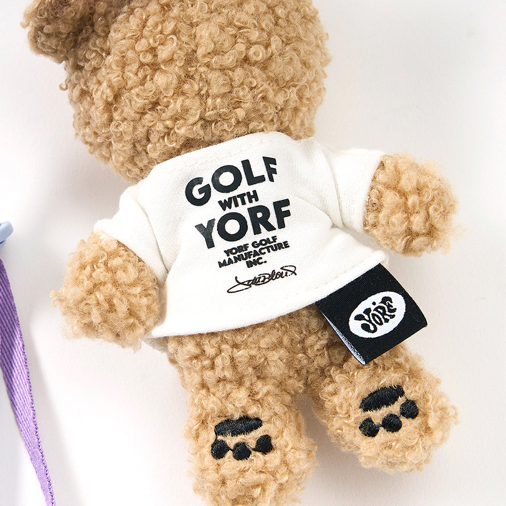 YORF CHARM BEAR BROWN