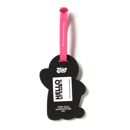 YORF NAMETAG GINGER MAN PINK