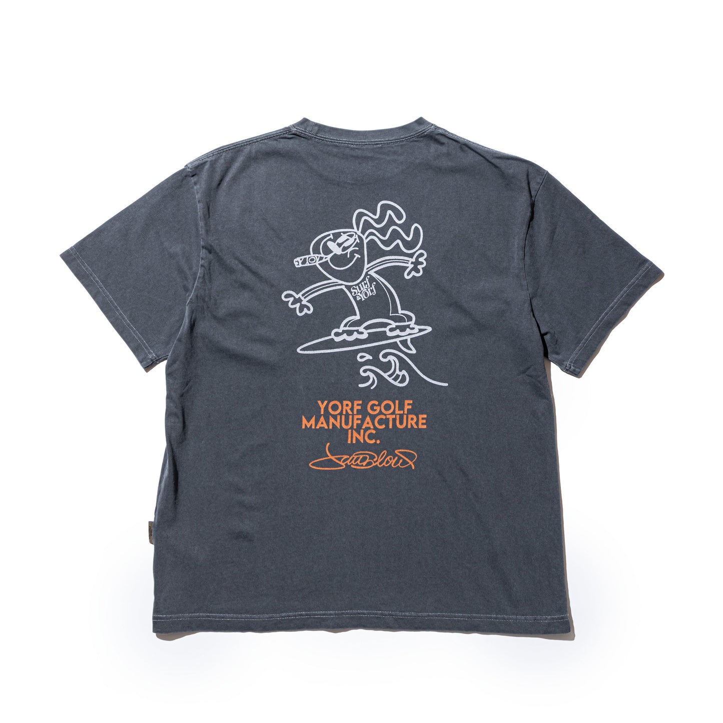 ヴィンテージライク刺繍ロゴTシャツ
