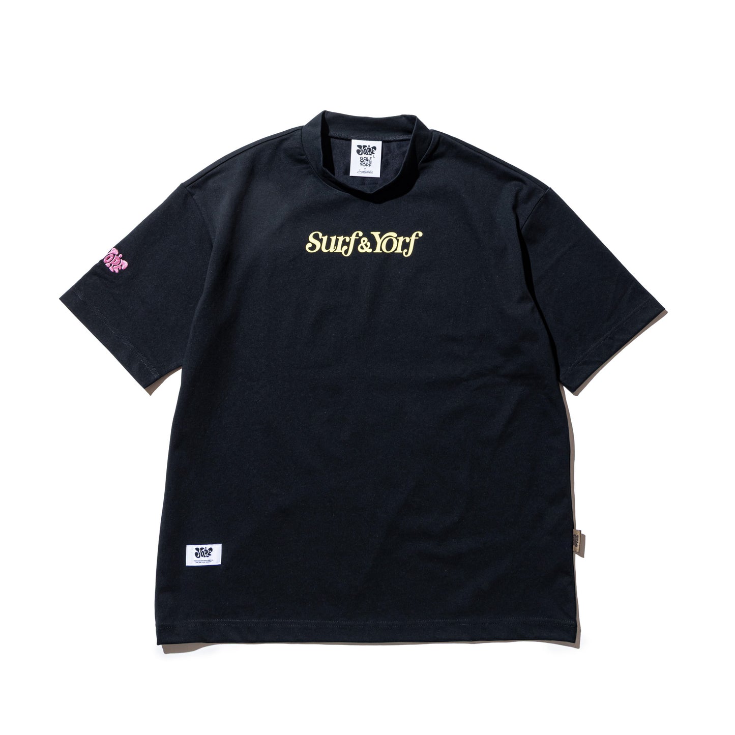 SURF & YORF ロゴグラフィックモックネック