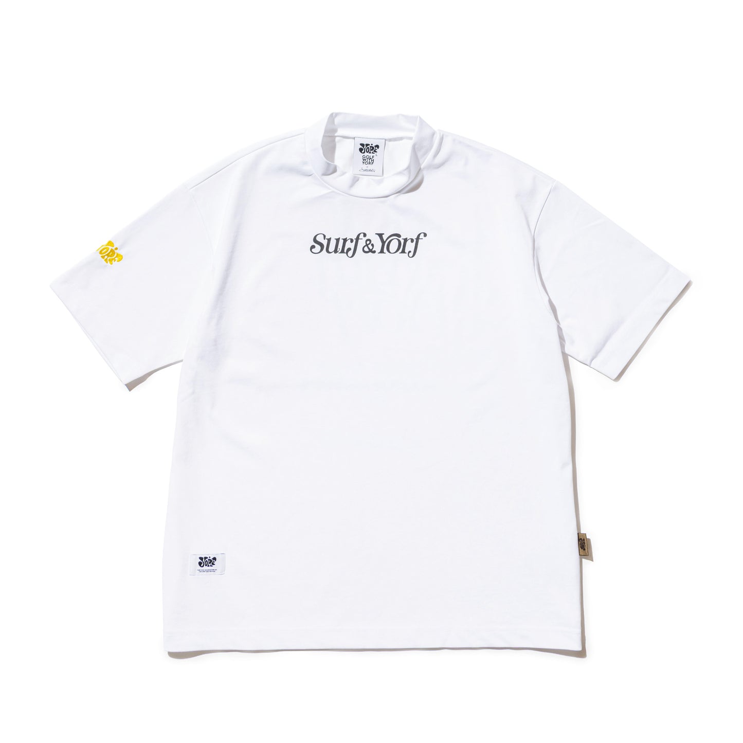 SURF & YORF ロゴグラフィックモックネック