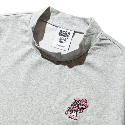SURF & YORF ラビットグラフィック モックネック