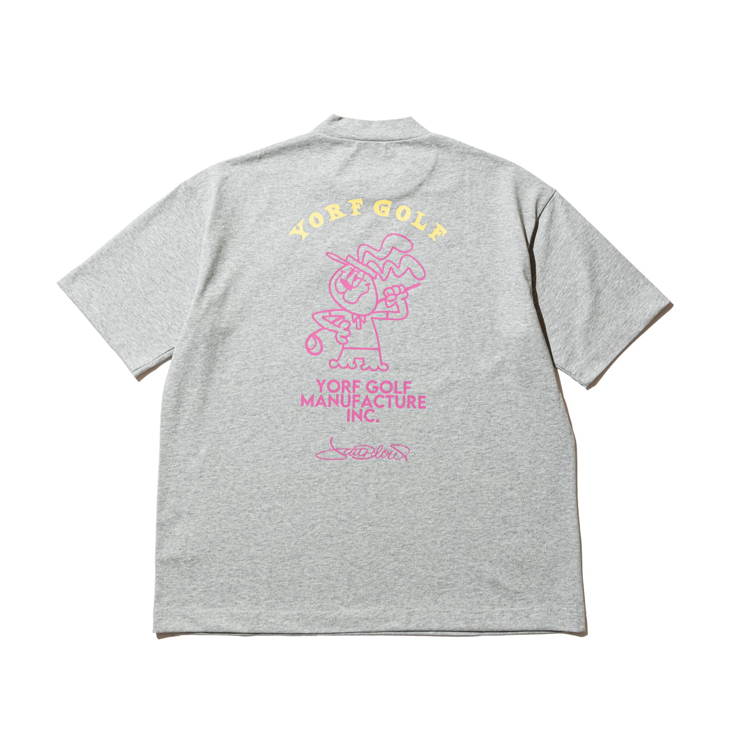 SURF & YORF ラビットグラフィック モックネック