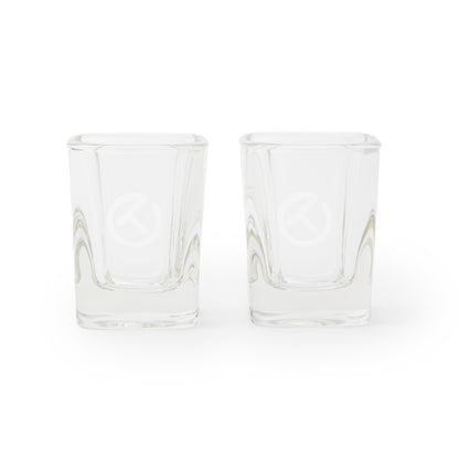 CIRCLE T SHOT GLASSES - SET OF 2