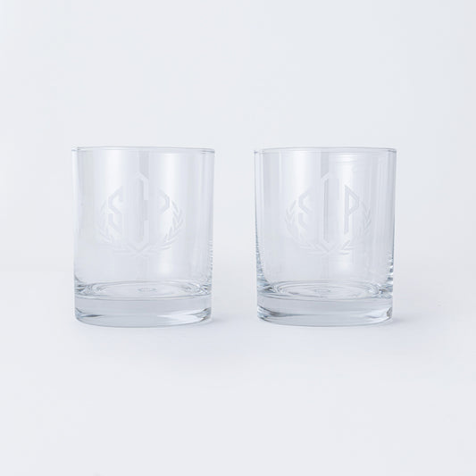 HARMONY ON THE ROCKS GLASSES - 11 OZ SET OF 2