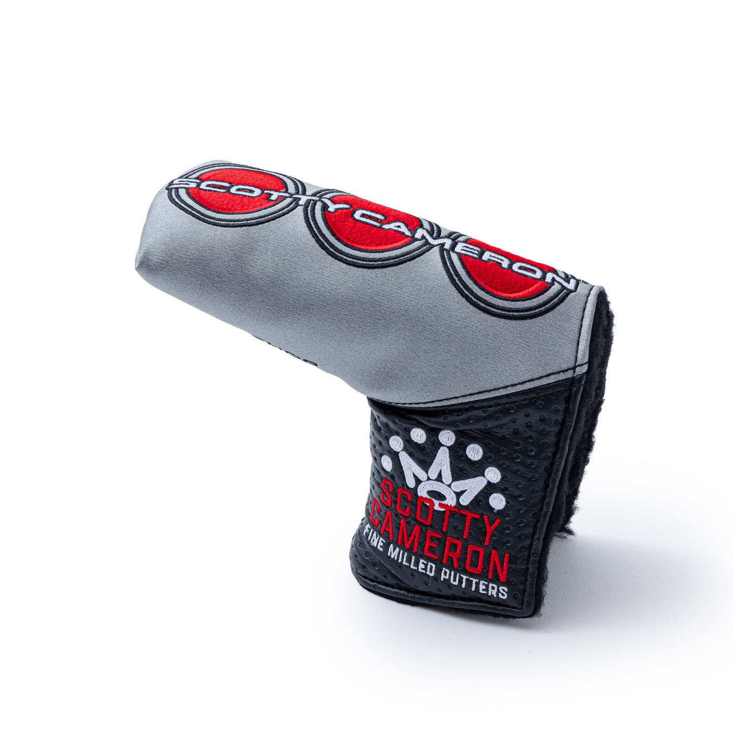SILVER THREE RED DOTS HEADCOVER