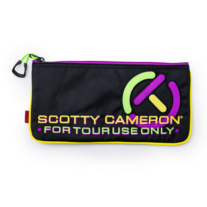 NEON CIRCLE T CASH BAG