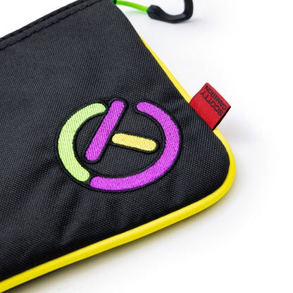 NEON CIRCLE T CASH BAG