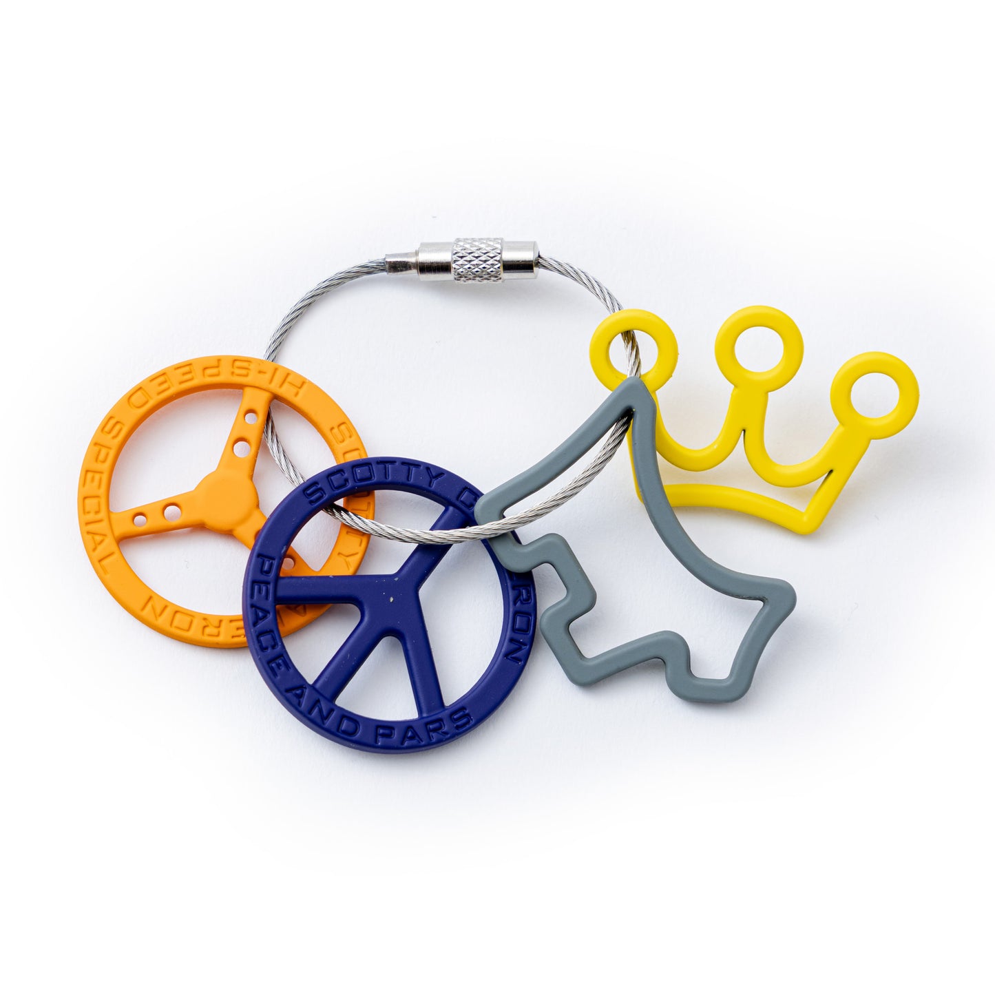 CROWN DOG PEACE WHEEL MINI CAMERON COINS