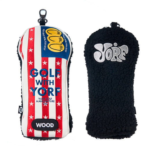 YORF FLAG HEAD COVER WOOD