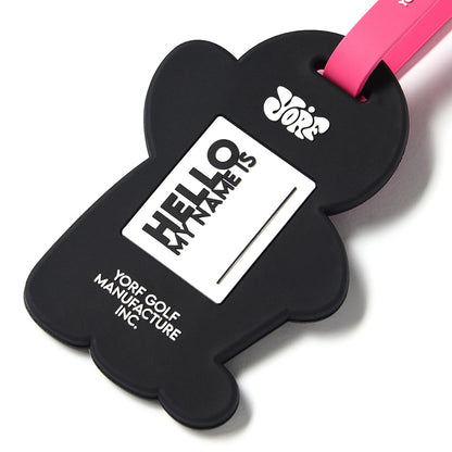 YORF NAMETAG GINGER MAN PINK