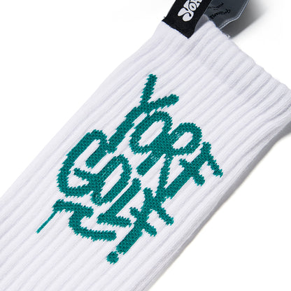 YORF TAG FIELD SOCKS WHITE