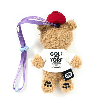 YORF CHARM BEAR BROWN