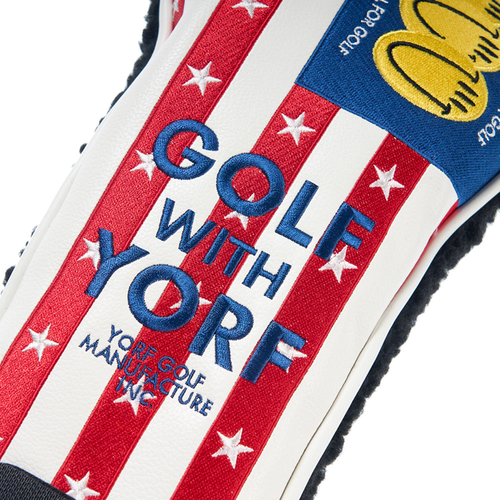 YORF FLAG HEAD COVER WOOD