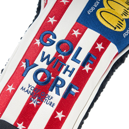 YORF FLAG HEAD COVER WOOD
