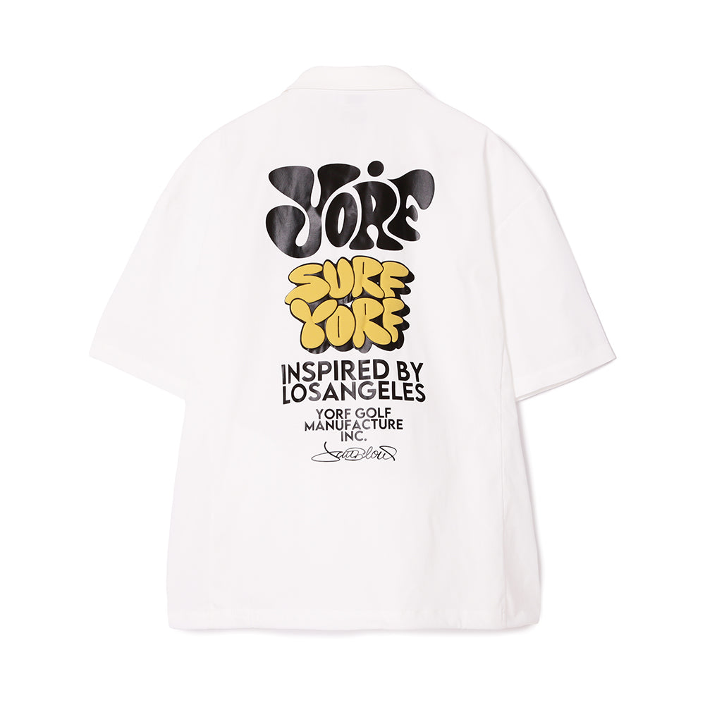 バックロゴドットエアーシャツ